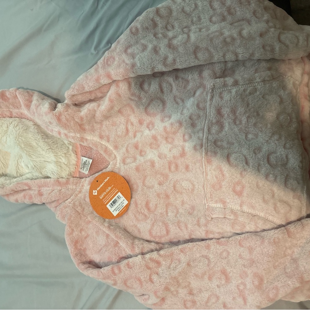Member's Mark Pink Plush Hoodie
